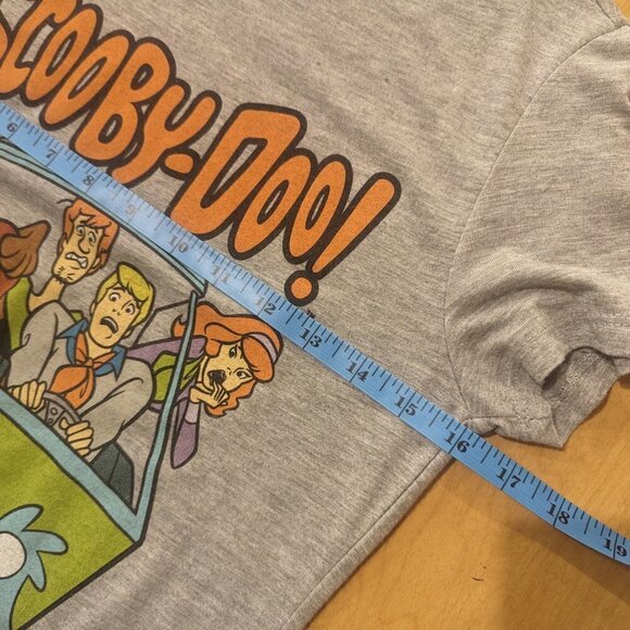 Scooby Doo gray t-shirt, women's small, high low hem - Picture 2 of 5